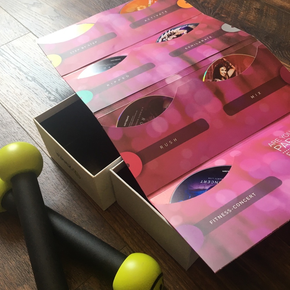 Brand new Zumba set